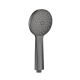 Product Cut out image of the JTP Vos Brushed Black Round Handset Shower
